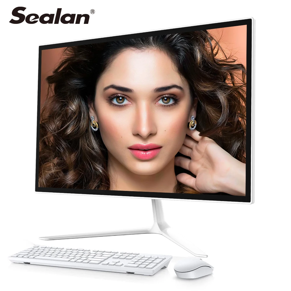 

SEALAN 19.1inch i3-330 dual-core four thread computer laptops 4k dp hd 8G RAM 480GB SSD 1080p all in one pc support diy aio