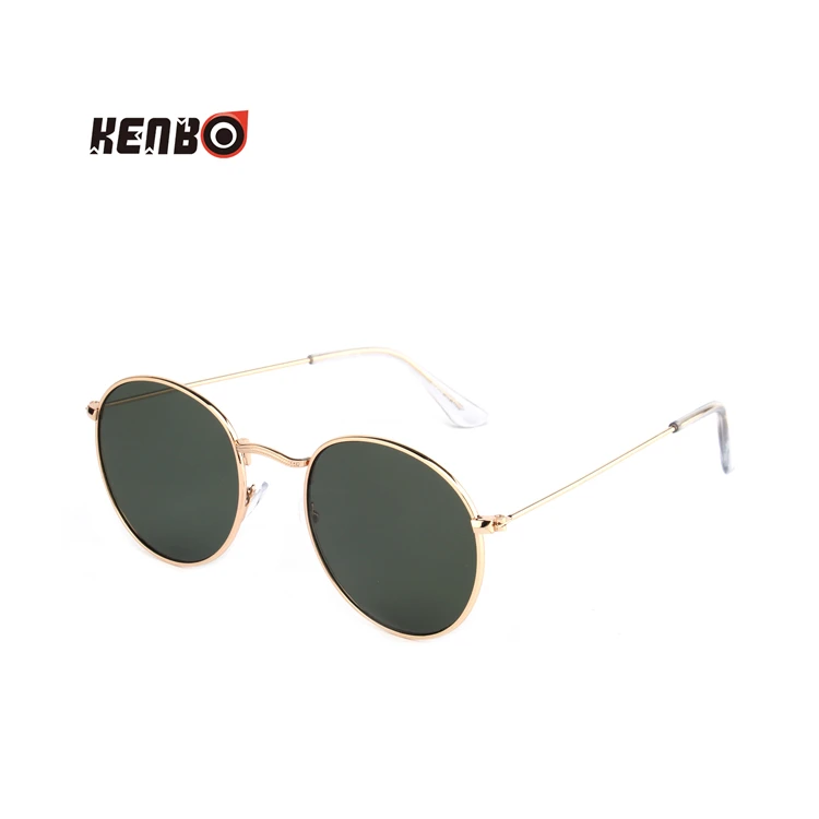 

Kenbo Eyewear Hot Sale Classic Vintage Ray Band Round Sunglasses Men Women