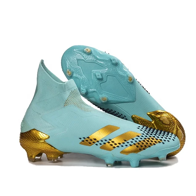 

2022 Top1:1 Predator Mutator 20 Professional Men's High Top Low Top Football Shoes Zapatos De Soccer Boots, Blue