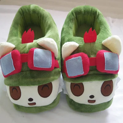 

2020 Hot Selling Womens Mens Warm Indoor Slippers Cartoon Winter Non-Slip Fuzzy Booties Bedroom Home Slip-on Shoes, Customized color