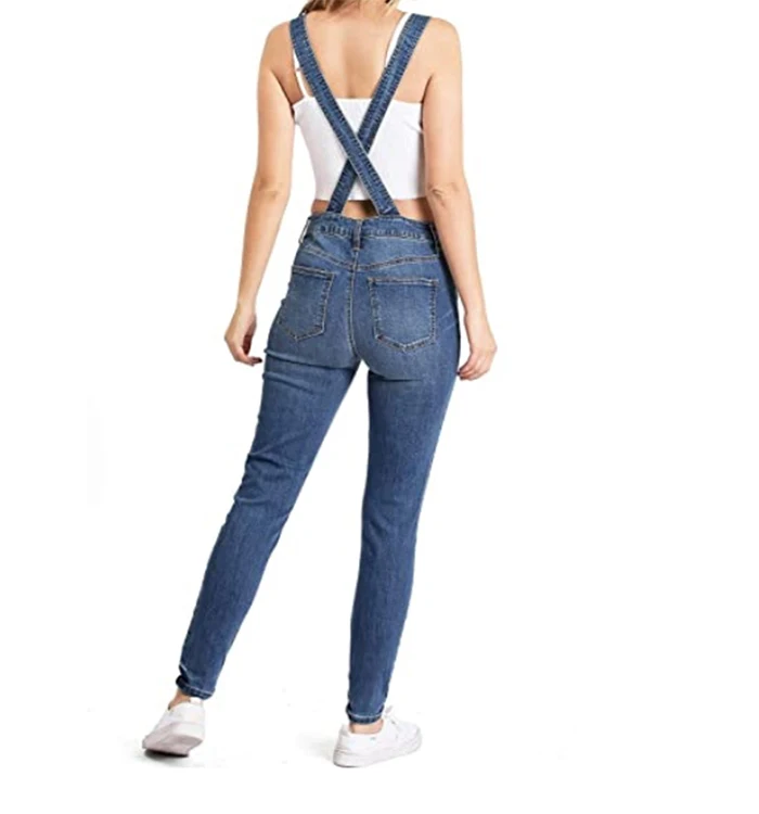 jeans with attached top