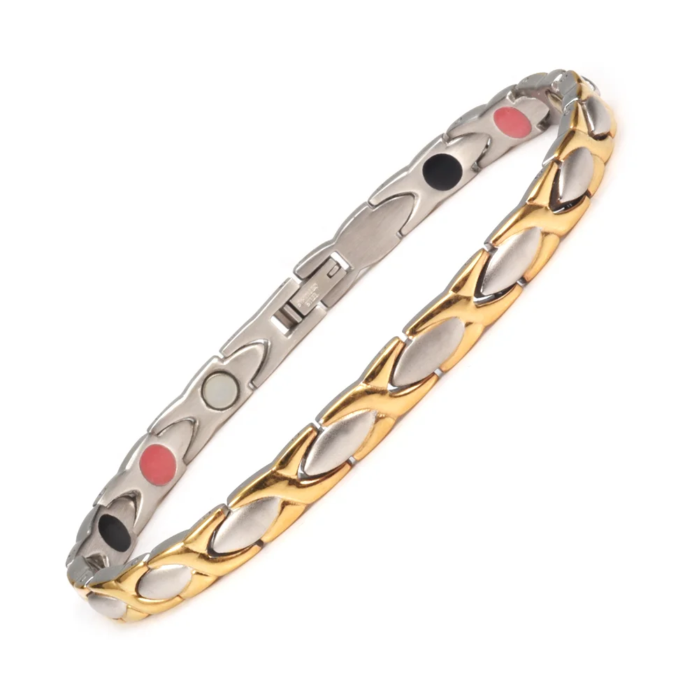 

Wollet Health Medical-Grade 99.5% Pure Copper Bracelet Neodymium Magnetic Copper Bracelet