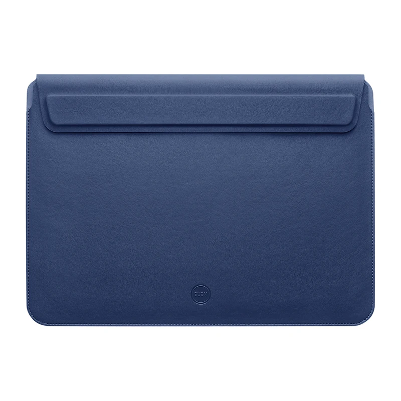 

Ultra-Thin Folding Stand Pu Notebook Liner Bag Laptop Leather Protective Cover For Macbook
