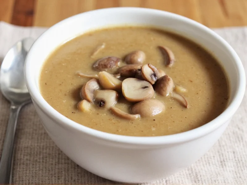 Dairy Free Mushroom Soup: Creamy Recipe Without Dairy