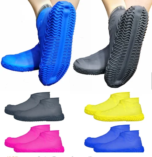 

Colorful Best Price Wholesaler Silicone Rubber Shoe Cover For Rain, Pink, yellow, blue, white, orange,purple,black, grey,oem