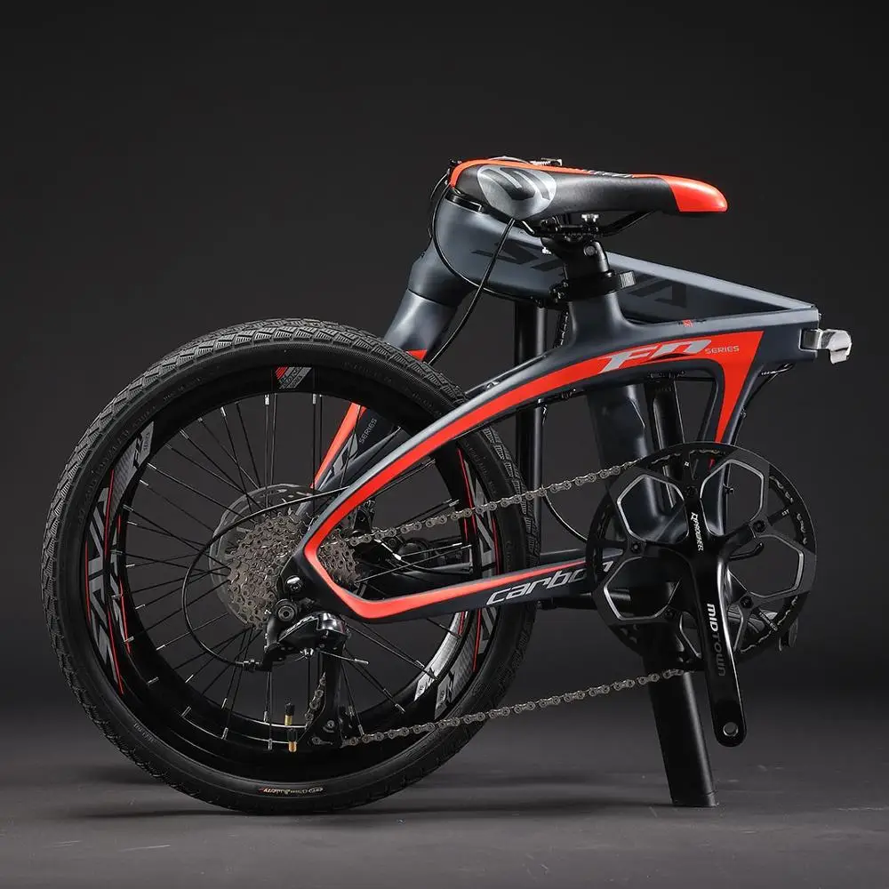 

20 inch Carbon Bicycle Sava Folding 22 Speed Net Weight 9.9kg Carbon Firbre Foldable Bicycle