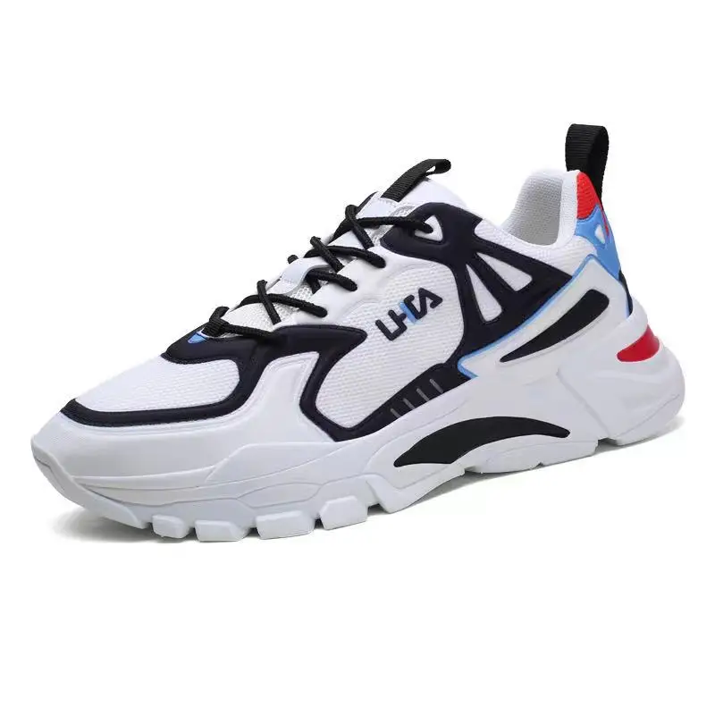 

2021 running sports shoe for men, Black/white /beige