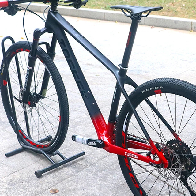 

2021 new bike 27.5 sepeda 9 speed - 42t bicycle cycle mountainbike 29 inch disc brake carbon mtb mountain bike, Black red