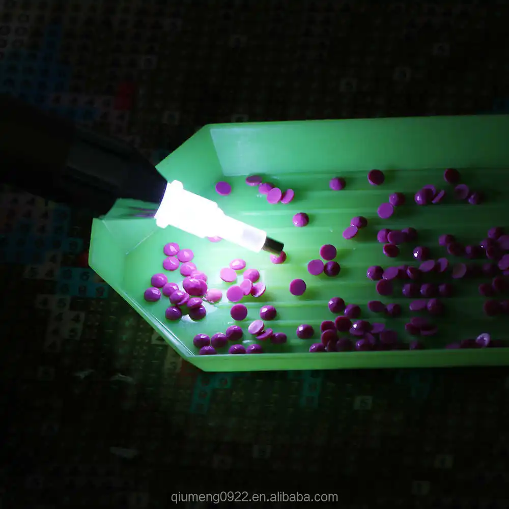 New 1pc Usb Rechargeable Lighting Point Drill Pen For 5d Diamond