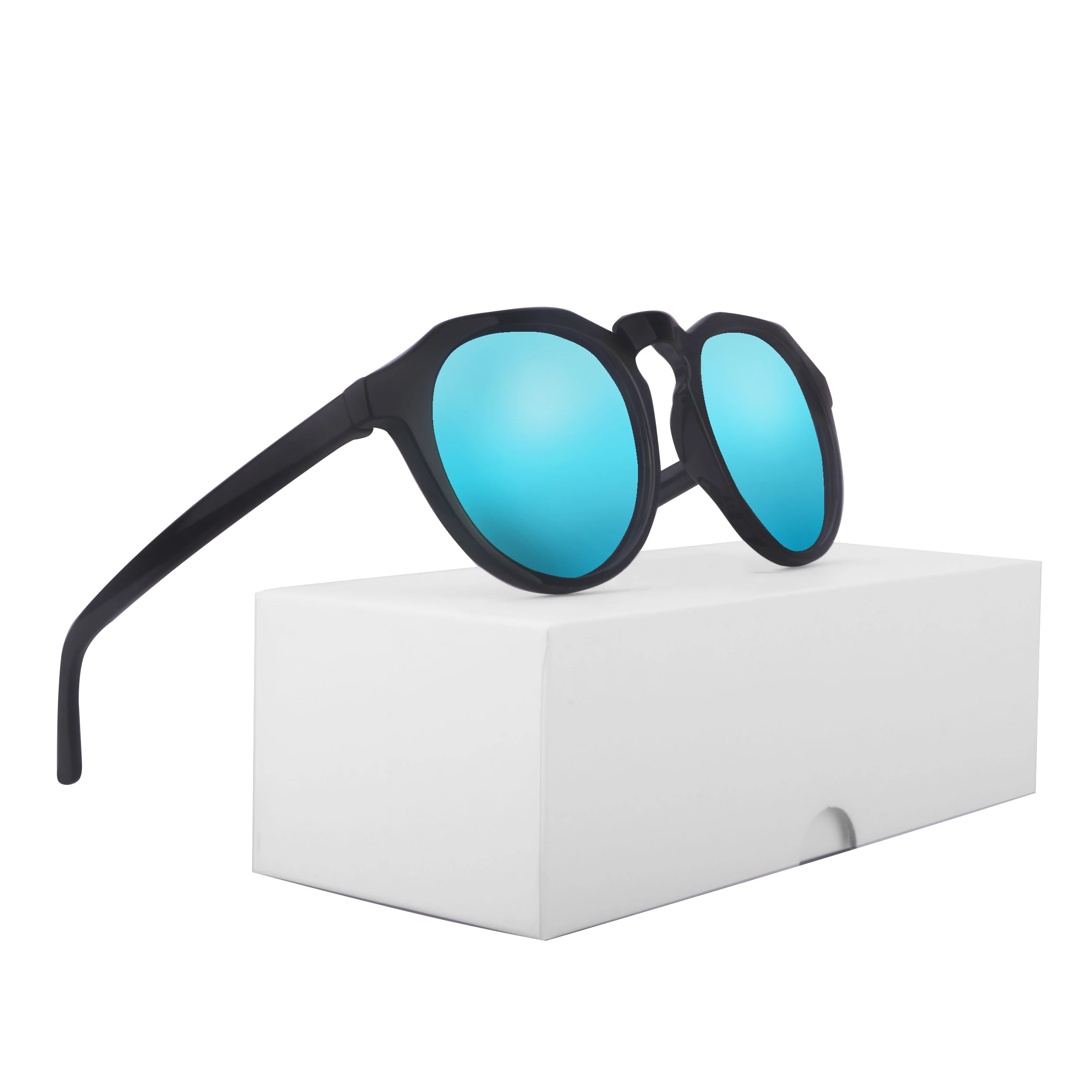

Fashion Brand New Arrival Fancy Blue Mirror Lens Full Frame Sunglasses For man sun glass sunglasses