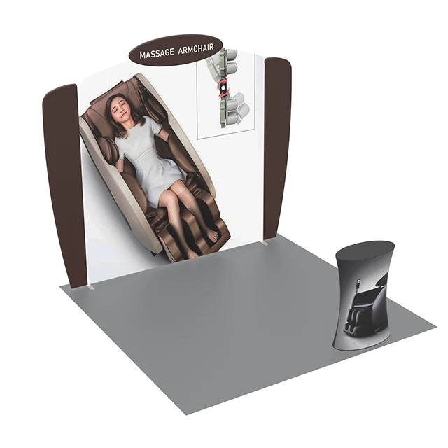 
trade show stand tradeshow tension fabric custom print display expo stand 