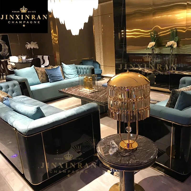 Post Modern Luxury Hotel Furniture Italian Napa Leather Sofas Couches