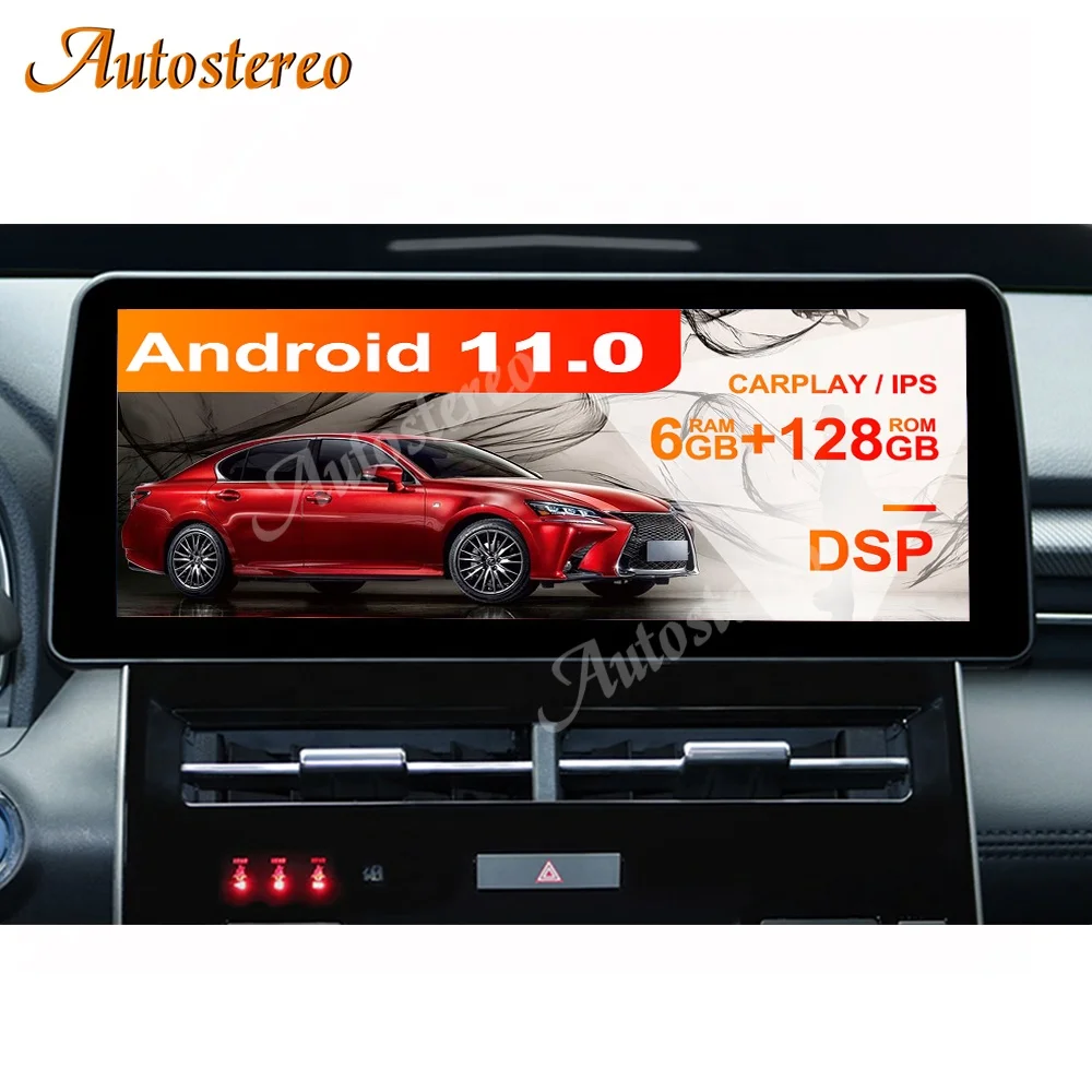 

12.3 8+128G For Toyota Avalon 2019-2021 Android11 Car GPS Navigation Multimedia Player Auto Radio Tape Recorder Stereo Headunit