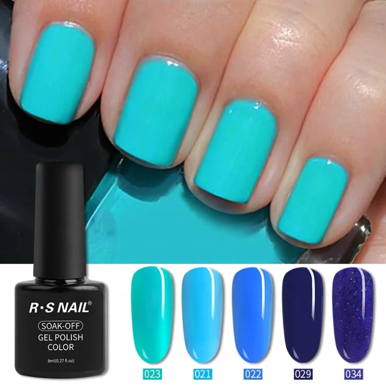 

RS NAIL Gel Polish 154 Colors Nail Art Manicure Gellak Vernis Semi Permanant UV LED Esmalte Para Unha Gel Varnish Set 5ml, Choose