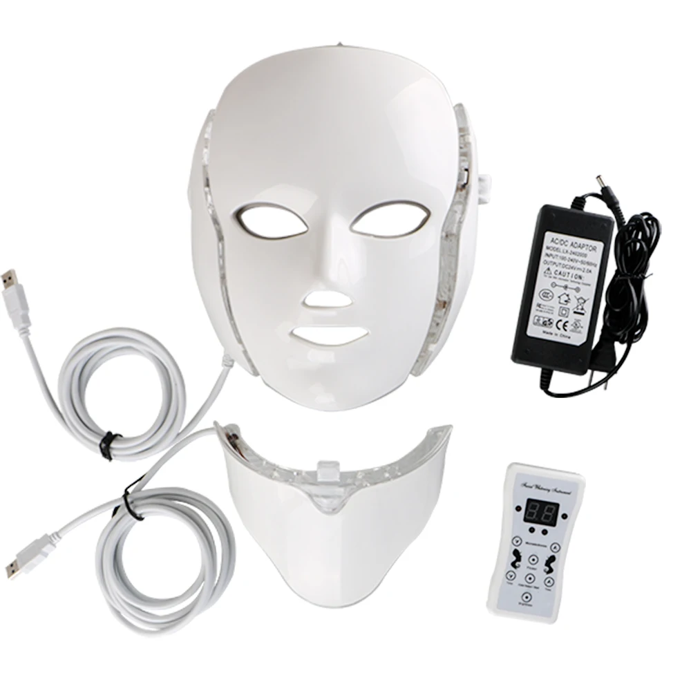 

LED Mask OEM PDT Photon Skin Beauty Therapy 7 Colors Rejuvenation Magic LED Light Facial Led Mask For Skin Care