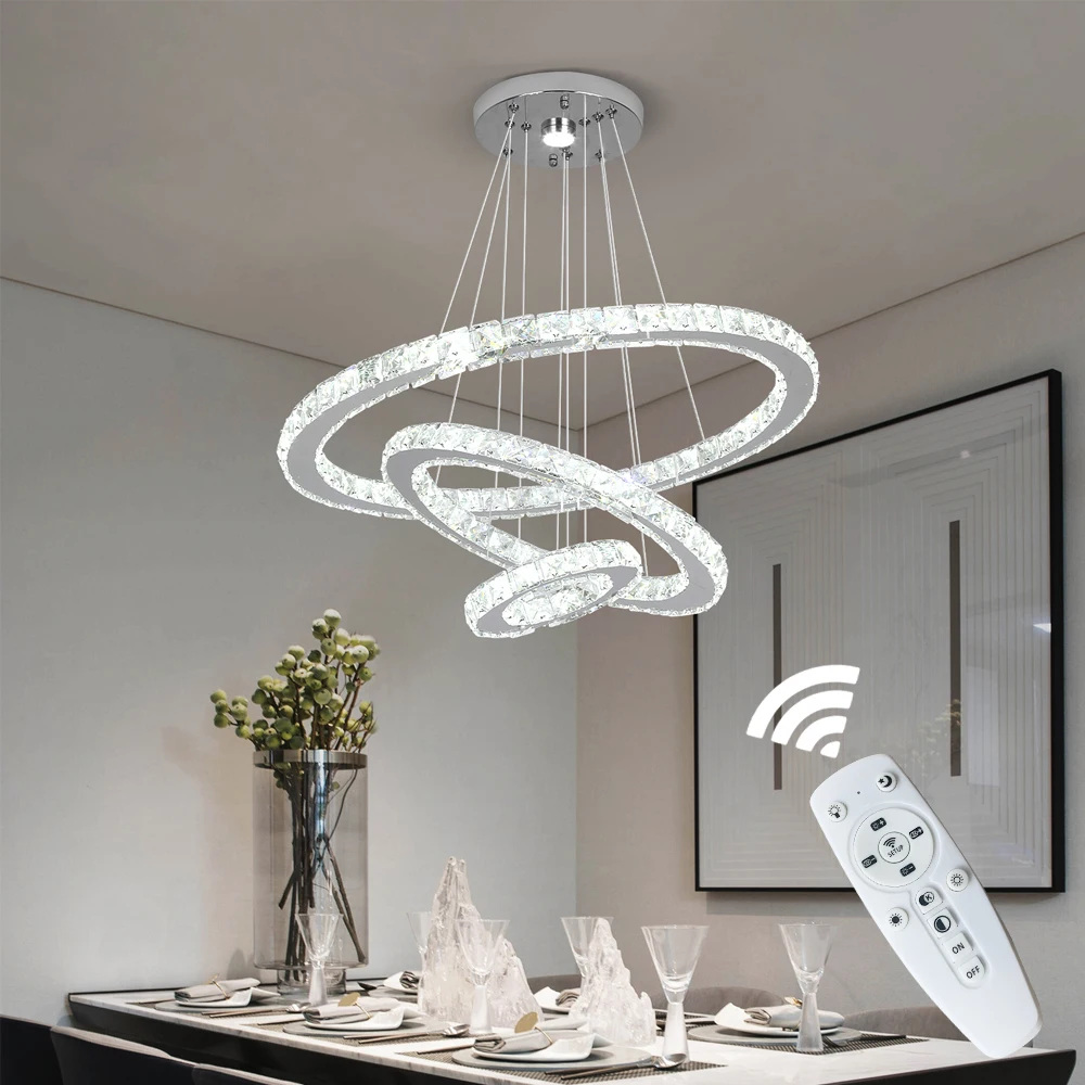 UK Warehouse Dropping Custom LED Home Decorative Lamps Crystal Chandeliers Illumination Apartment Engineering Lamparas