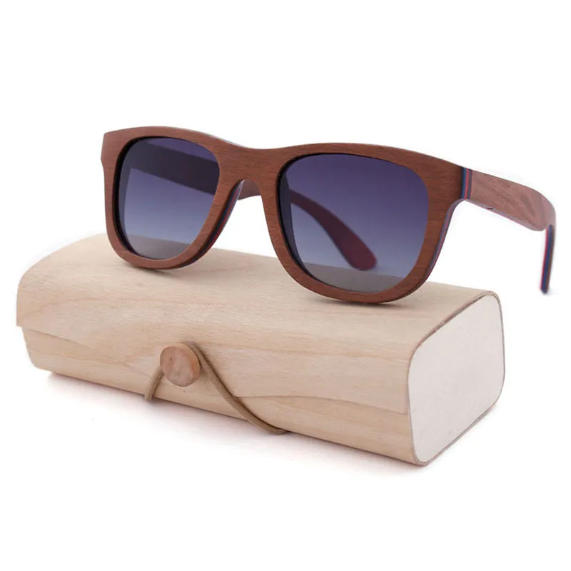 

Fashion prescription designer hot selling custom outdo sport sunglasses wood printed wood sunglasses, 6 colors