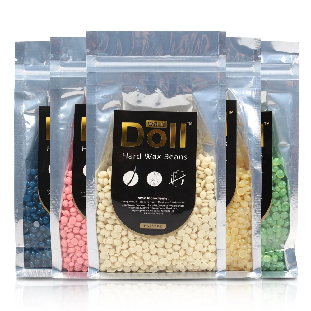 

300g New professional depilatory all types of hard wax beans hot wax body use