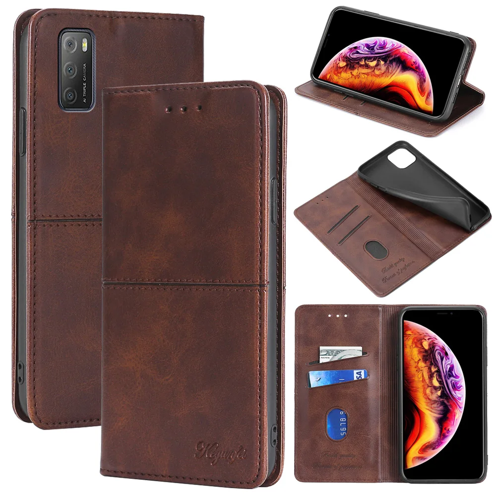 

Soft Silicone PU Leather Phone Case Wallet Flip Mobile Phone Cover for Alcatel 1S 3L 2021 3X 1SE 1V 1B 1A 2020 3L 1X 1S 1C 2019, 5 colors for your choose