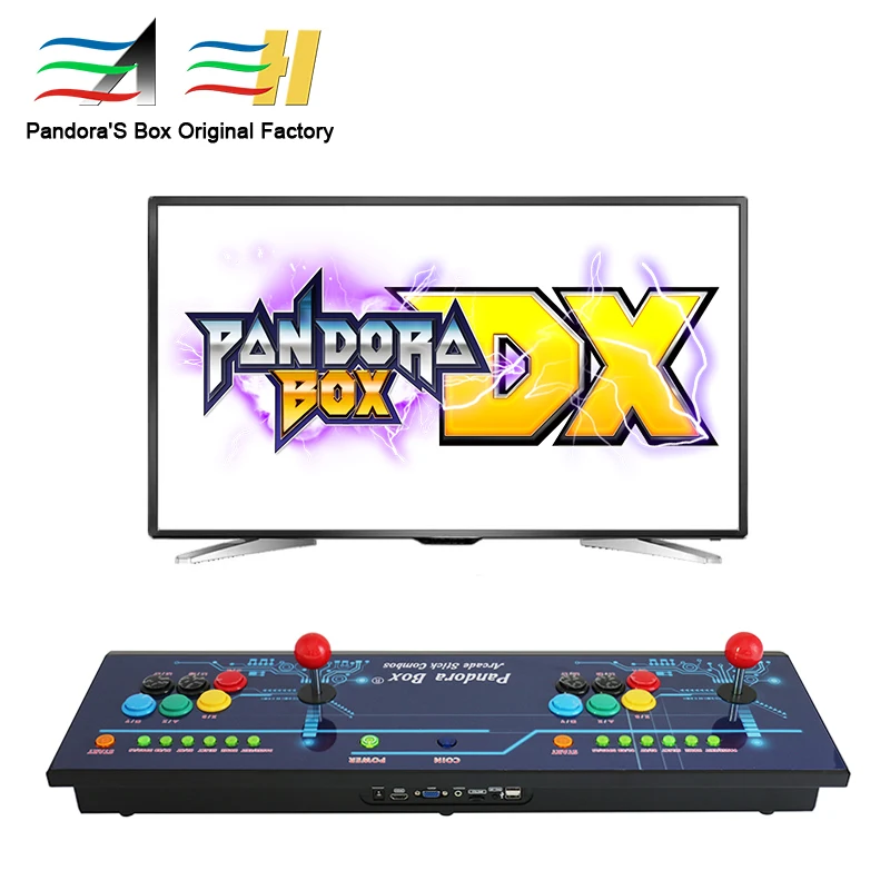 

Drop Ship 1080P 3D Arcade Game Console Machine Pandora Box CX DX Board For Sale