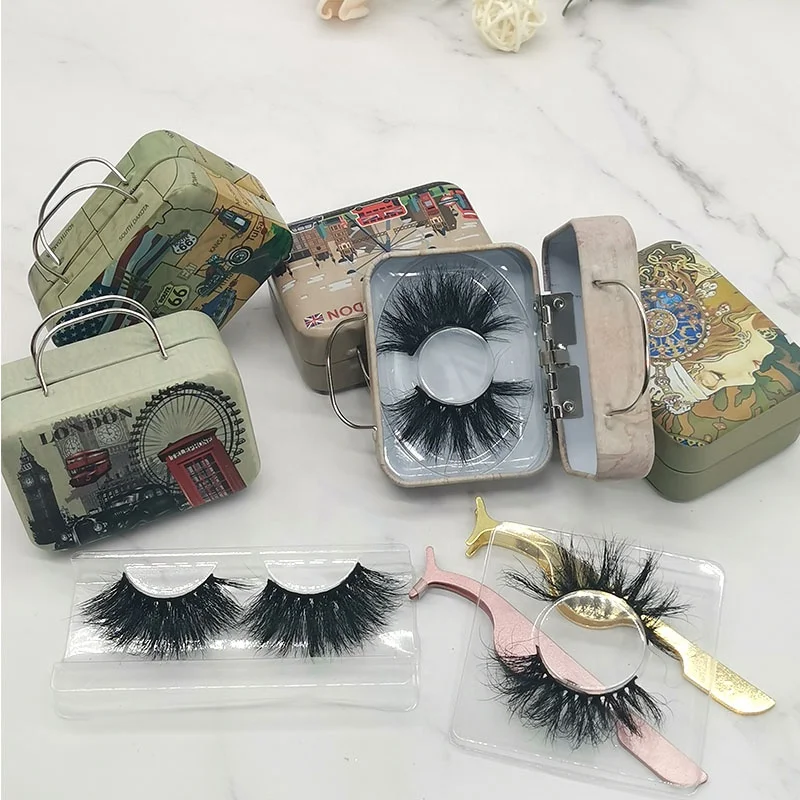 

OEM Private Label Custom 100% Real Lovely 3D Mink Fur False Eyelashes