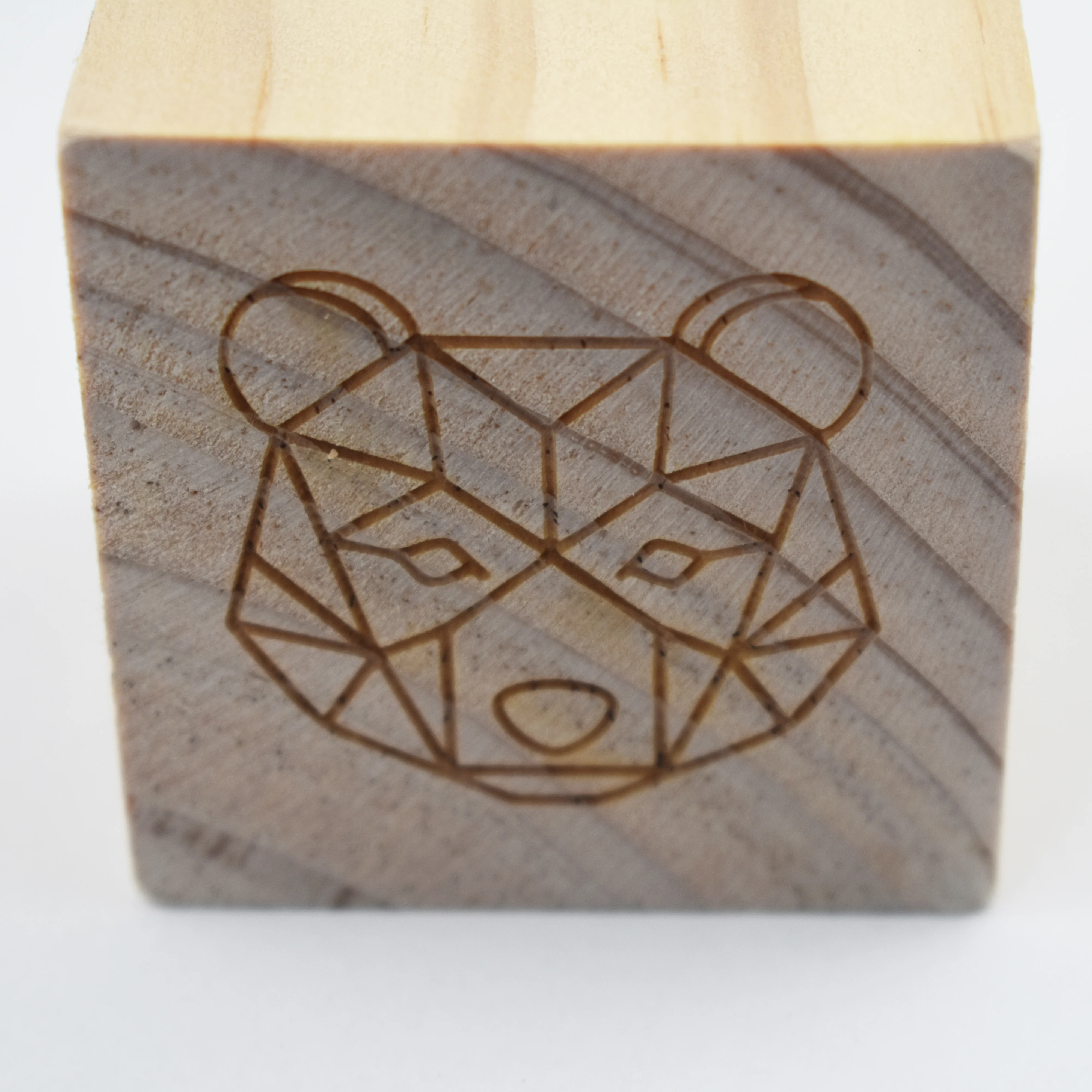 
2019 DIY Creative Block in 4*4*4CM with animal face jigsaw 