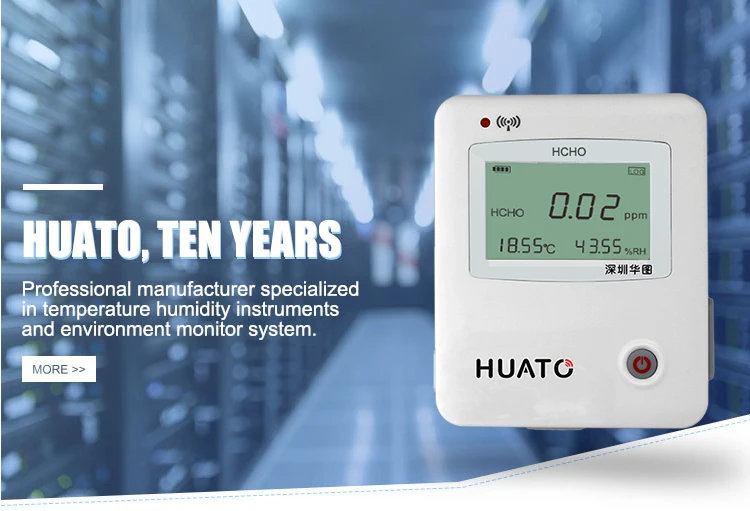 0%-100% 40℃-70℃ High Accuracy Humidity Temperature Data Logger 