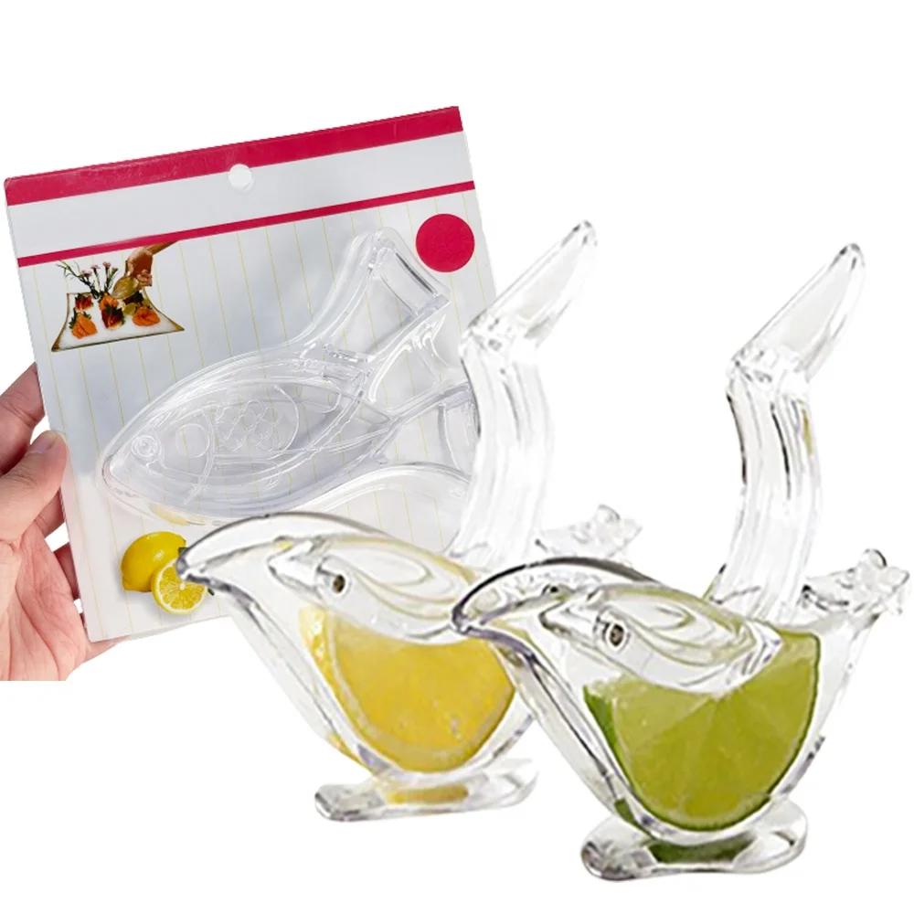 

2023 newest Manual Juice Squeezer Acrylic Lemon Clip Hand Pressure Juicer Pomegranate Orange Lemon Sugar Juice Kitchen Fruit Too