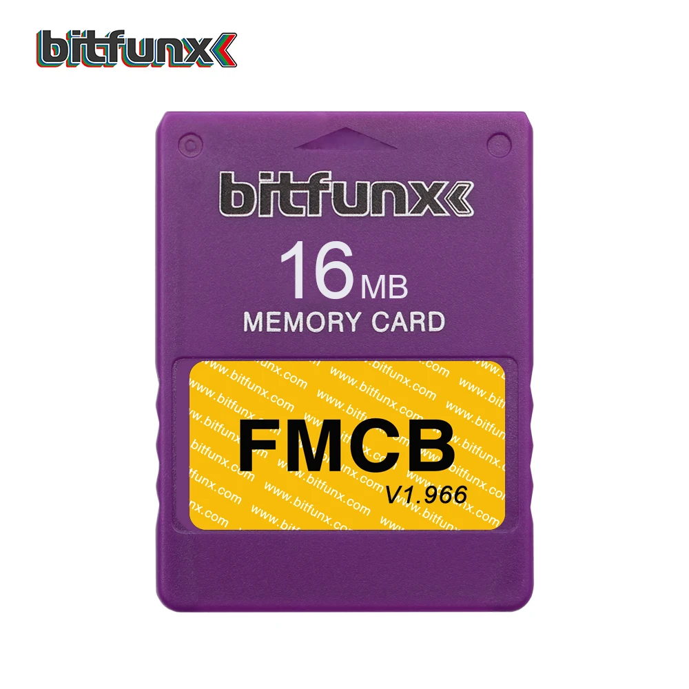 
Bitfunx 16MB Newest Version 1.966 Retro Game Console Video Game Card for Playstation2 PS2 Different Color 