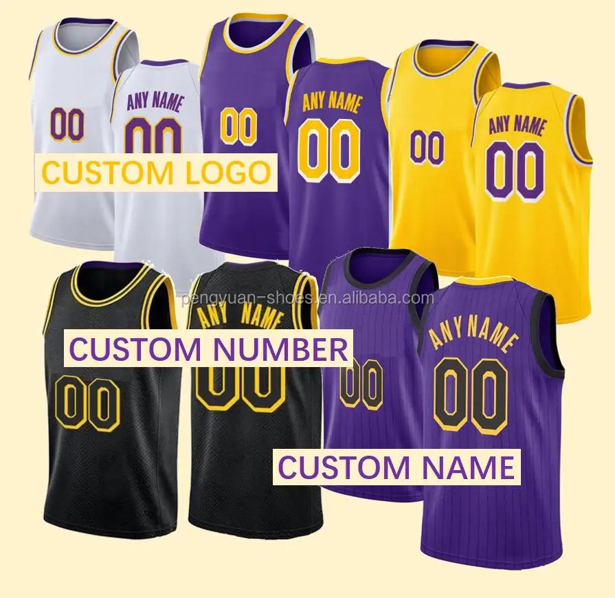 

Mens Latest 2019 Custom Logo American All Teams Best Stitched Basketball Jersey OEM