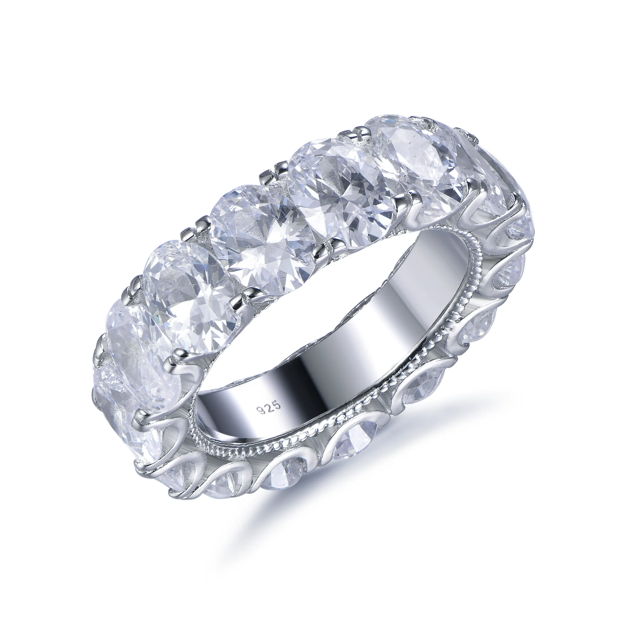 

Fashion 925 silver valentine anniversary adjustable couple rings Fashion Sterling Silver Ring