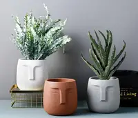 

ceramic face planters wholesale planters ceramic succulent concrete planter mold