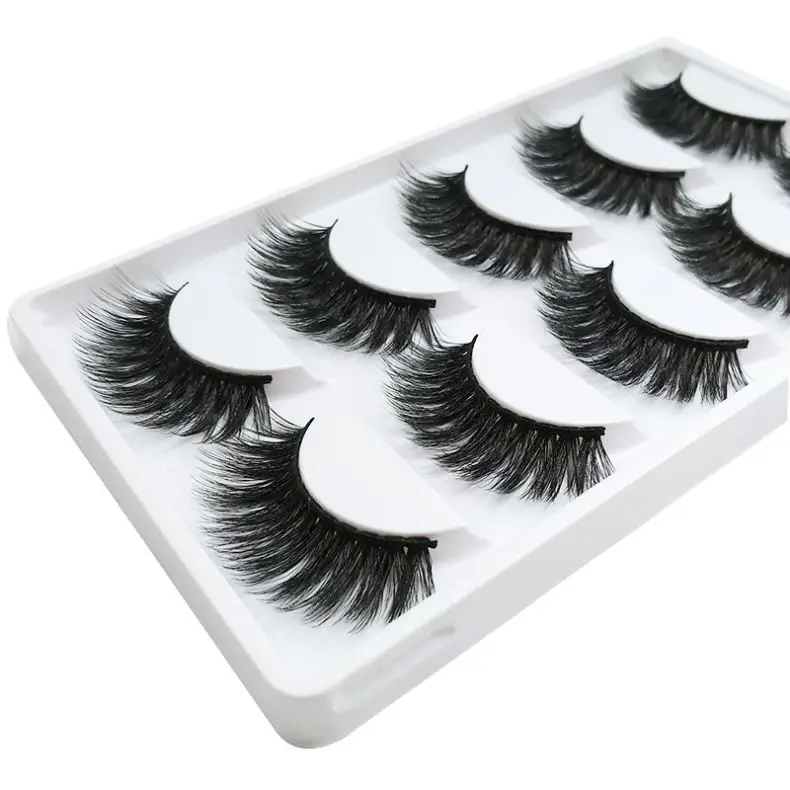 

3D Mink Eyelashes Top Quality Full Strip Eye 8-18mm eye lashes siberian mink eyelashes Lash Extension eyelash, Black