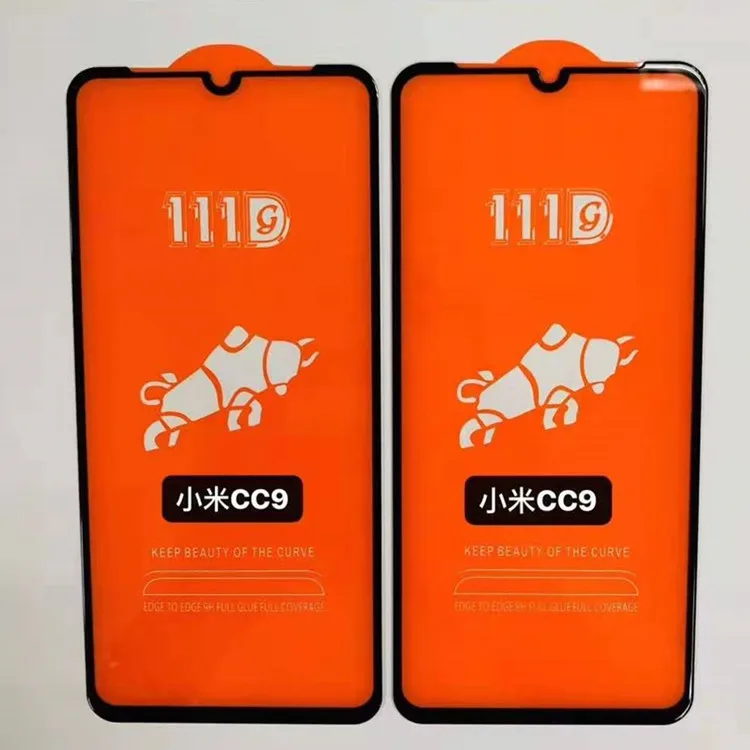 

111D Curved Screen Protector For Xiaomi Redmi 9 Pro 10X Xiomi Redmi 8A Redmi Note 8 Pro Full Glue Tempered Glass For SAM M31 A70