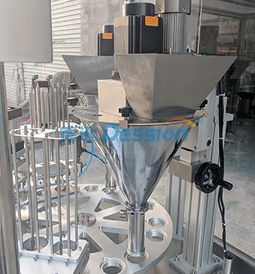 热销咖啡胶囊包装机胶囊咖啡机用于nespresso杯k-杯咖啡胶囊灌装封口