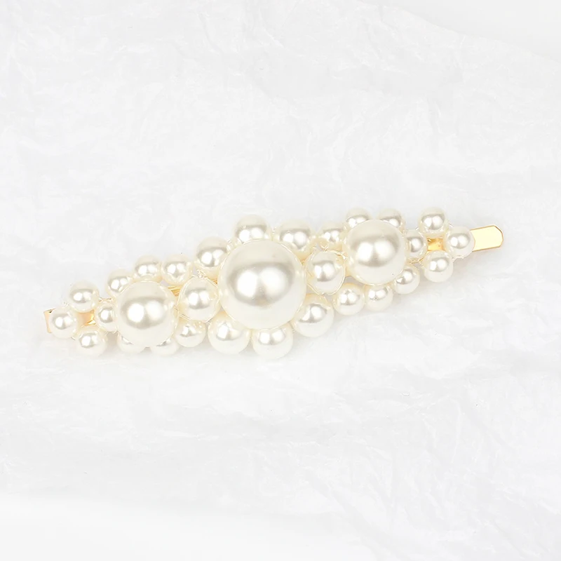 

Preppy Fashion Metal Pearl Hairpin for ladies Free Shipping
