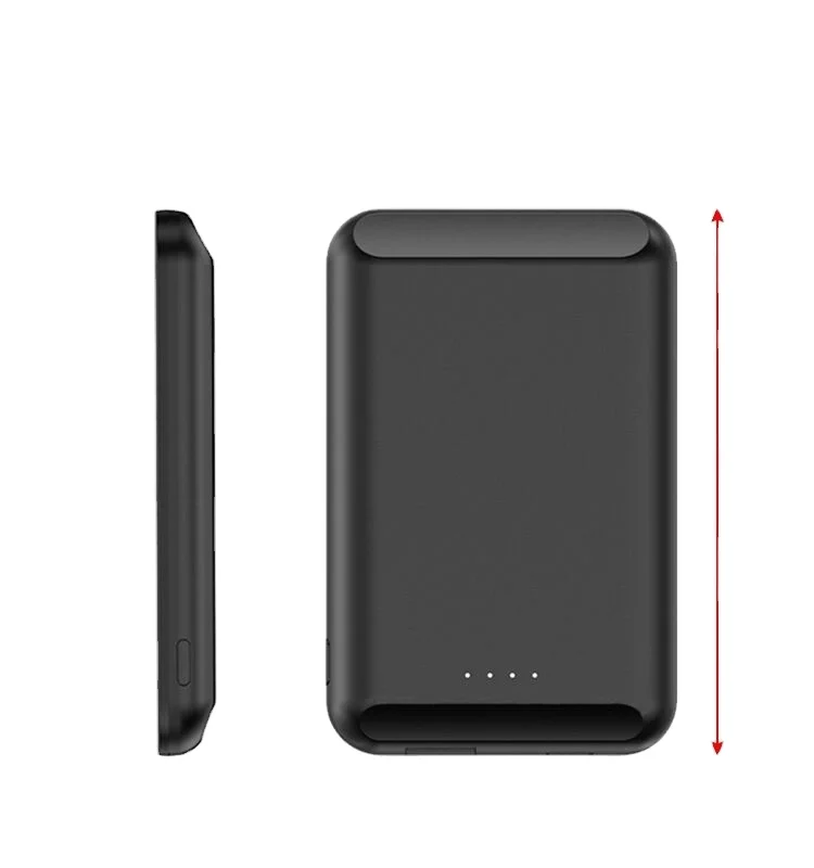 

Mini Power Bank 5000mah Magnetic Phone Charger Magnetic Wireless Power Bank For Apple Mobile Phone, Black, green, blue, white, pink