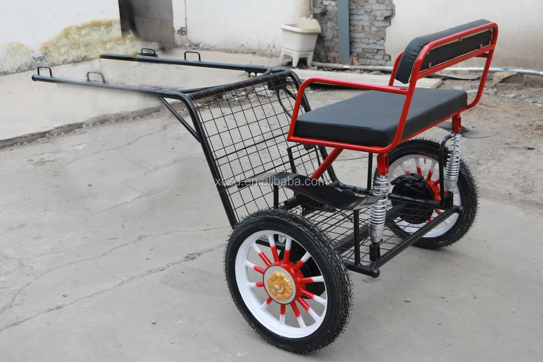 Cheap Price Small 2 Wheels pony Carriage/Marathon Horse Carriage{ZD-P04}