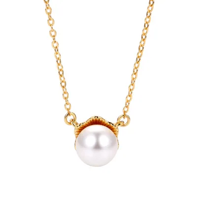 

Fashion Freshwater Cultured Pearl Necklaces Pendant Necklace for Women