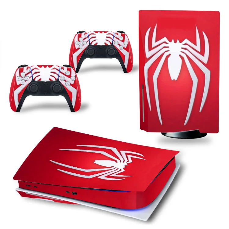 

Console & 2xController Protective Sticker Skin for PS5 Games Controller Cover Skin Stickers