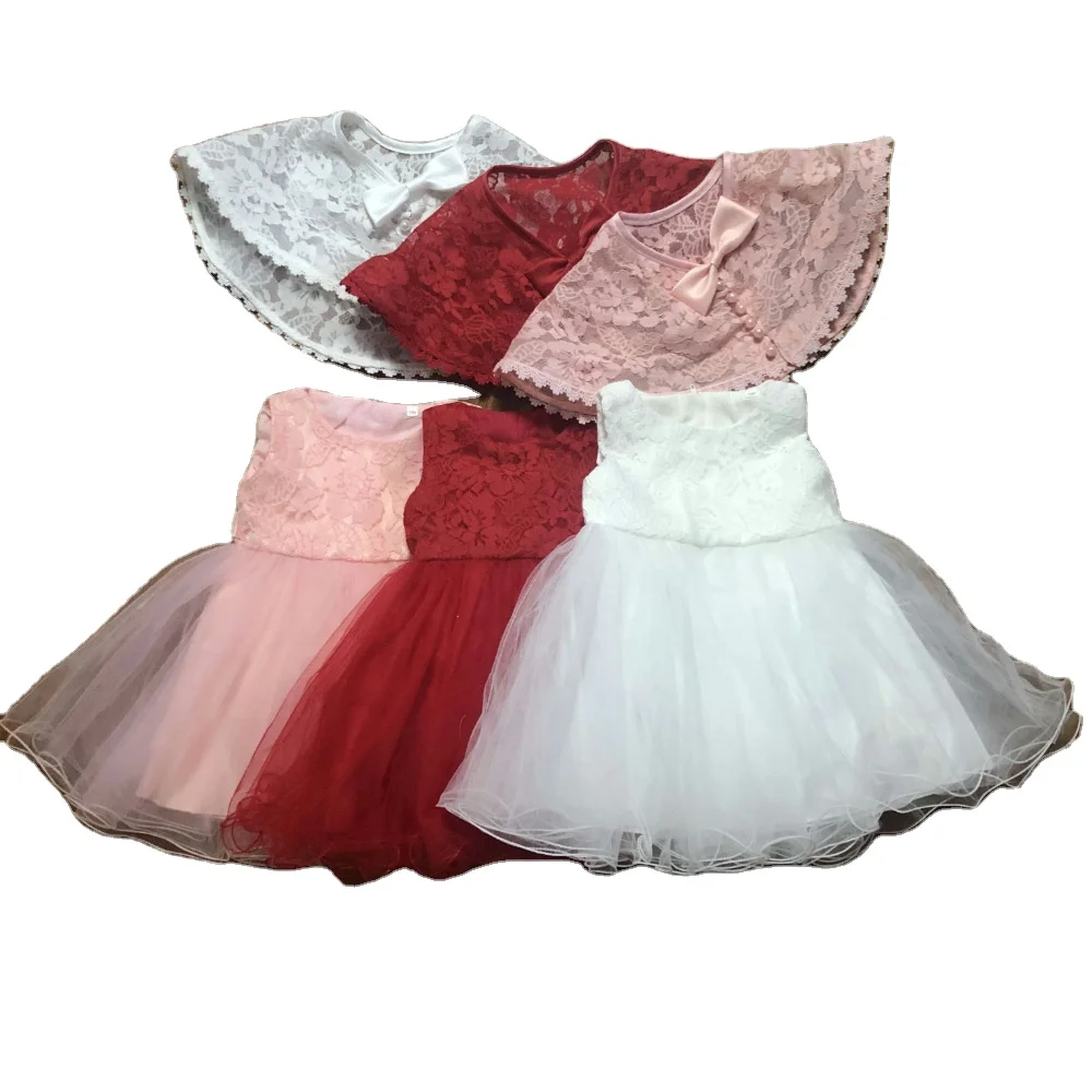 

2020 hot selling one full year of life bubble skirt lace grenadine photography new born baby dress for wholesale, As pic shows, we can according to your request also