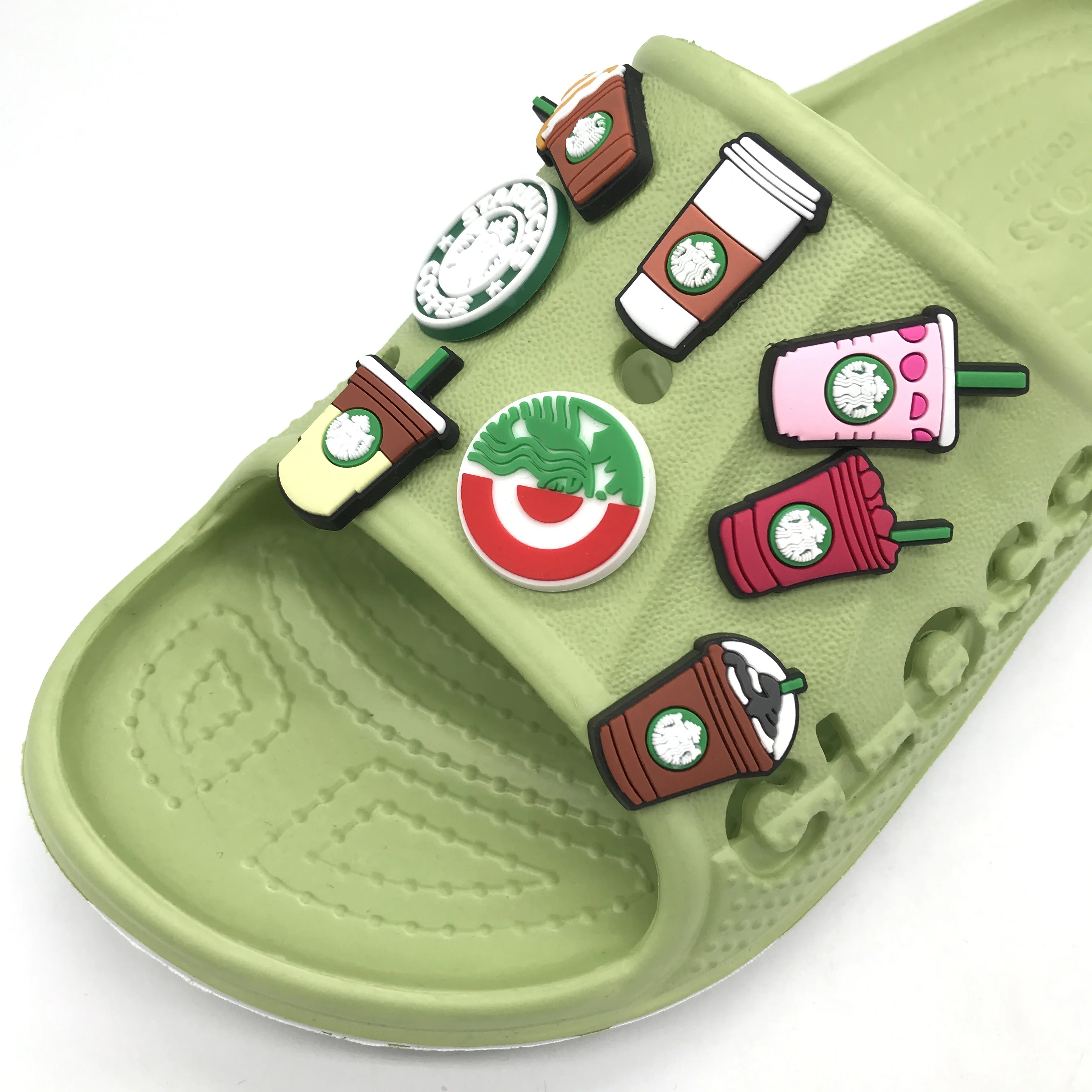 

Hot Sale Croc Clogs Crystal Bear Series Hole Shoes Decoration Accessories Wholesale Vendor Charms, Picture