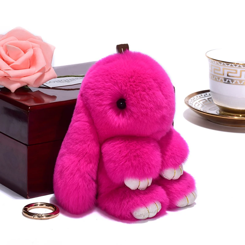 

Funny rabbit keychain children educational stuffed toys plush bunny animal rabbits stuffed plush toys, Green, red, purple,white,yellow,black