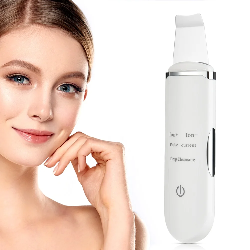 

Hailicare Beauty Star Ultrasonic Face Cleaning Facial Cleaner Skin Peeling Blackhead Removal Pore Cleaner Skin Scrubber