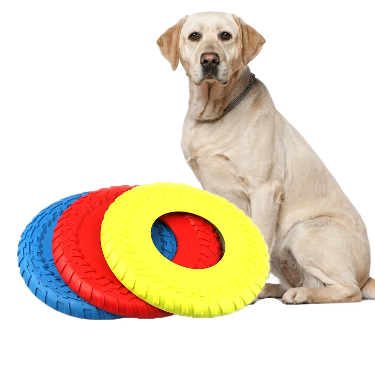 

Manufacturers Tire Design Training TPR Rubber Interactive Outdoor Sports Pet Flying Disk Dog Toy