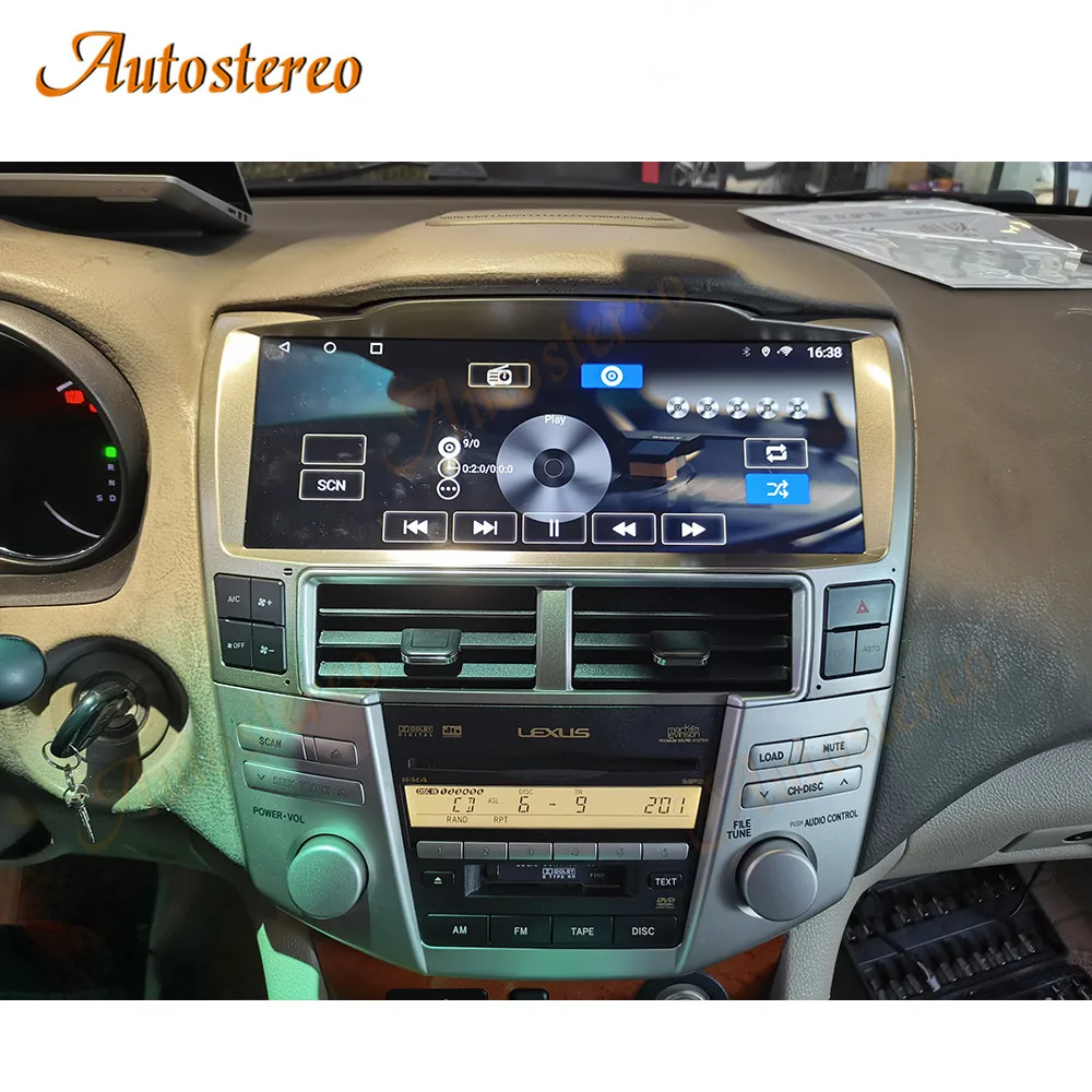 

12.3 inch 1080 Android 12 For Lexus RX300 RX330 RX350 RX400 2004-2007 Multimedia Player Car GPS Navigation HeadUnit Radio Stereo