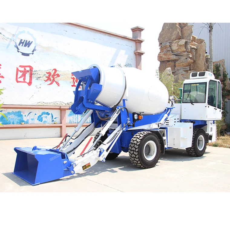 Mini Truck Concrete Mixer 3.5m3 Self Loading Concrete Mixer Truck Buy