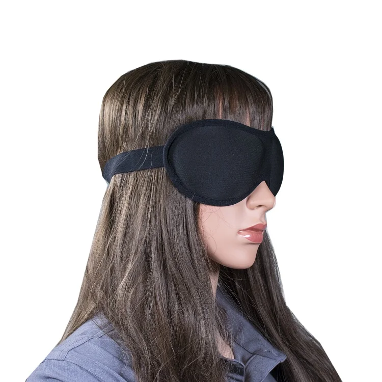 

incredibly comfy weighted sleep nap mask memory foam 3d contour cup sleeping mask