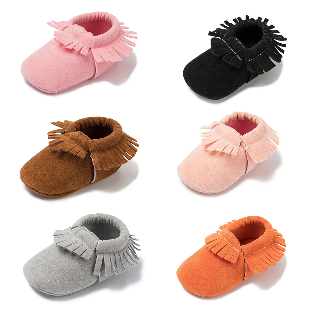 

MOQ 1 2022 Latest design indoor infant babe warm cotton all season Short plush fabricLight Weight BreathableBaby shoes, 6colors