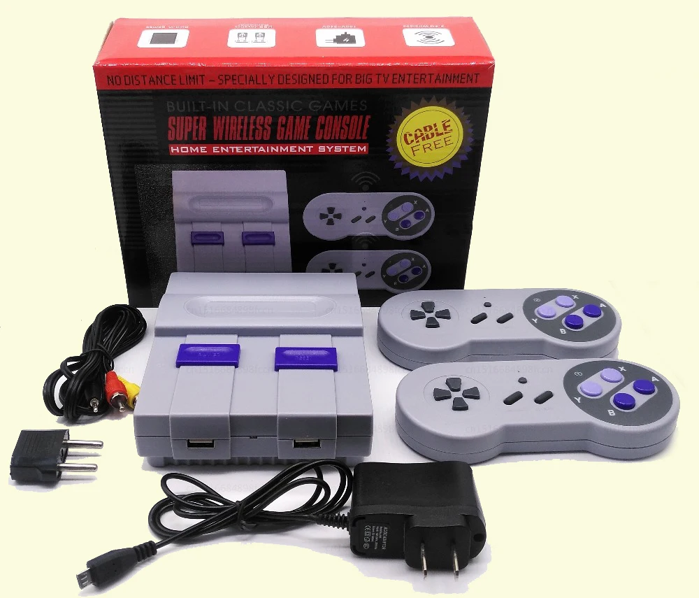 

8 Bit Retro consola de juegos Family 2.4G Wireless PVP Gamepad TV HD Video Handheld Game Console For PSP